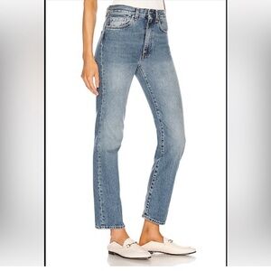 Toteme Light Blue Straight-Leg Jeans